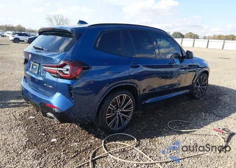 2022 BMW X3 Sdrive30I from USA, damaged, VIN 5UX43DP05N9L58265
